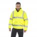 Portwest Hi Vis Winter Bomber Jacket XS Yellow POW15550