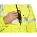 Portwest Hi Vis Winter Bomber Jacket XS Yellow POW15550