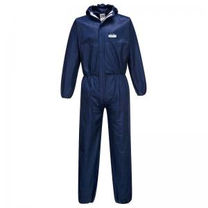 Portwest BizTex SMS Coverall Type 56 XL Navy Pack of 50 POW15847