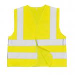 Portwest Hi Vis Junior Band and Brace Vest L Yellow (Pack of 10) POW15891