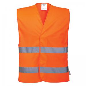 Portwest Hi Vis Two Band Vest SM Orange POW16096