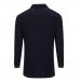 Portwest Flame Resistant Anti-Static Long Sleeve Polo Shirt M Navy POW16176