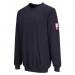 Portwest Flame Resistant Anti-Static Long Sleeve Sweatshirt S Navy POW16187