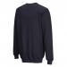 Portwest Flame Resistant Anti-Static Long Sleeve Sweatshirt S Navy POW16187