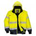 Portwest Hi Vis 3-in-1 Contrast Bomber Jacket 4XL YellowNavy POW16307