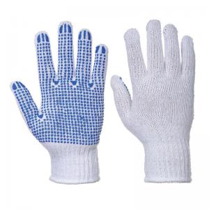 Portwest Classic Polka Dot Glove 2XL WhiteBl Pack of 12 POW16348