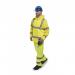 Portwest Hi Vis Rain Jacket L Yellow POW16573