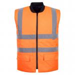 Portwest Hi Vis Reversible Bodywarmer 4XL Orange POW16761