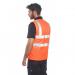 Portwest Hi Vis Reversible Bodywarmer 4XL Orange POW16761