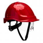 Portwest Endurance Visor Helmet Red POW17186