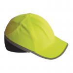 Portwest Long Peak Bump Cap Yellow (Pack of 10) POW17191