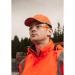 Portwest Long Peak Bump Cap Orange (Pack of 10) POW17192