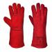 Portwest Welders Gauntlet XL Red (Pack of 6) POW17461