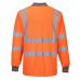 Portwest Hi Vis Polo Shirt LS L Orange POW18181