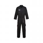 Portwest Texo Contrast Coverall Black Large TX15BKRL POW18973