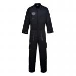 Portwest Texo Contrast Coverall Black Medium TX15BKRM POW18974