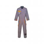 Portwest Texo Contrast Coverall Grey Large TX15GRRL POW18979
