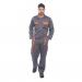 Portwest Texo Contrast Coverall Navy Small TX15NARS POW18987