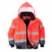 Portwest Hi Vis 3-in-1 Contrast Bomber Jacket L RedNavy POW19166