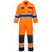 Portwest Nantes Hi Vis Contrast Work Coverall S OrangeNavy POW19180