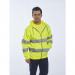 Portwest Hi Vis Zipped Hoodie L Yellow POW19241