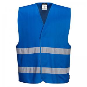 Portwest Iona Vest LXL Royal Bl Pack of 10 POW19271