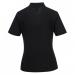 Portwest Naples Womens Polo Shirt L Blk POW19274