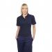 Portwest Naples Womens Polo Shirt L Blk POW19274