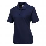 Portwest Naples Womens Polo Shirt L Navy POW19280