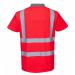 Portwest Hi Vis Polo Shirt SS L Red POW20110