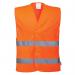 Portwest Hi Vis Two Band Vest 4X5X Orange (Pack of 10) POW20298