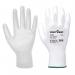Portwest PU Palm Glove XS White (Pack of 12) POW21076
