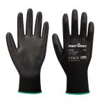 Portwest PU Palm Glove XS Blk (Pack of 12) POW21088