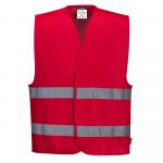 Portwest Iona Vest LXL Red (Pack of 10) POW21367