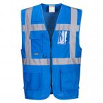 Portwest Iona Executive Vest L Royal Bl (Pack of 10) POW21424