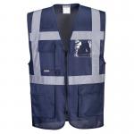 Portwest Iona Executive Vest M Navy (Pack of 10) POW21437