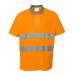 Portwest Hi Vis Cotton Comfort Polo Shirt SS L Orange POW21654