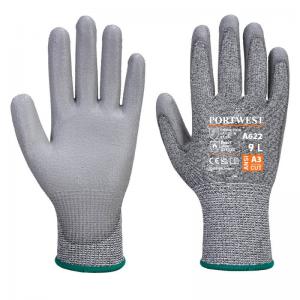Portwest Cut C13 Pu Glove S Gry Pack Of 12 POW21708