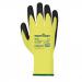 Portwest Vis-Tex Cut Resistant Glove PU M YellowBlk (Pack of 12) POW21715