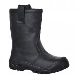 Portwest Steel Leather Rigger Boot S3 SR 39 Blk POW22095