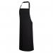 Portwest Cotton Bib Apron Blk (Pack of 12) POW22691