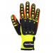 Portwest Anti Impact Grip Glove L YellowOrange (Pack of 12) POW23611