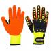 Portwest Anti Impact Grip Glove M YellowOrange (Pack of 12) POW23612
