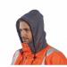 Portwest Hi Vis Contrast Winter Traffic Jacket XS Orange POW24435