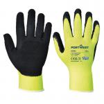 Portwest Hi Vis Grip Glove Latex 2XL Yellow (Pack of 12) POW24629