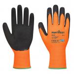 Portwest Hi Vis Grip Glove Latex M OrangeBlk (Pack of 12) POW24631
