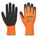 Portwest Hi Vis Grip Glove Latex S OrangeBlk (Pack of 12) POW24632