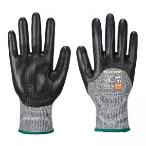 Portwest Cut 34 Nitrile Foam Glove 2XL Blk Pack of 12 POW24635