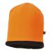 Portwest Reversible Hi Vis Beanie Hat OrangeBlk (Pack of 12) POW24698