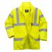 Portwest Hi Vis Breathable Rain Traffic Jacket L Yellow POW24867